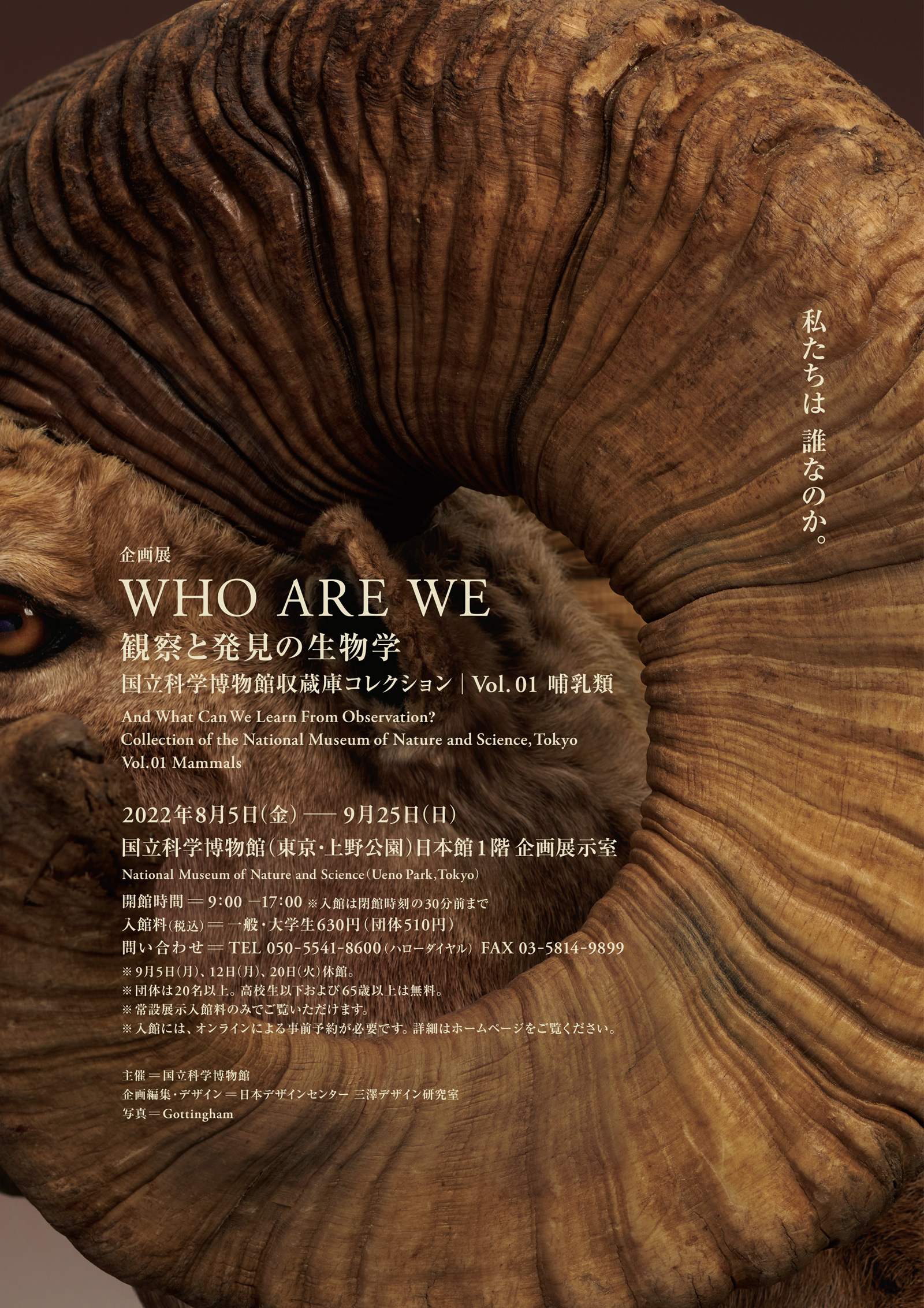 WHO ARE WE　観察と発見の生物学（企画・構成：三澤 遥）